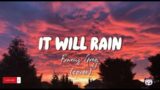 IT WILL RAIN – Francis Greg (acoustic cover)