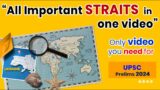 Important Straits in World | World Mapping #prelims2024