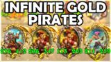 Infinite Gold Pirates APM Comp! | Hearthstone Battlegrounds