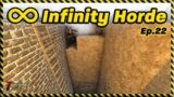 Infinity Horde: Ep.22 – UNFINISHED Base! (7 Days to Die)