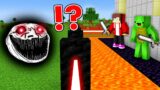 JJ and Mikey Protect Security House from SCARY MONSTER in Minecraft Maizen Challenge