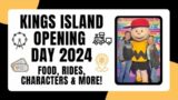 KINGS ISLAND OPENING DAY 2024 | FOOD, RIDES, CHARACTERS & MORE!