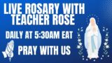 LIVE ROSARY – CHAPLET OF SEVEN SORROWS OF MARY