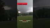 Large tornado moves through Columbia, TN