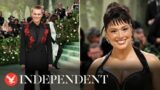 Live: Celebrities walk the red carpet for the 2024 Met Gala