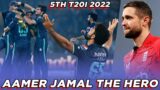 Low Scoring Thriller | AAMER JAMAL THE HERO | Pakistan vs England | 5th T20I 2022 | PCB | MU2A