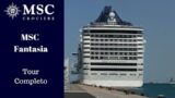 #MSC #FANTASIA #Tour completo della nave da #crociera
