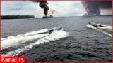 Magura V5 sea  drones caused $500 million worth of damage to the Russian Black Sea Fleet