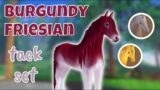 Making a Tack Set For My BURGUNDY FRIESIAN + Others! | Wild Horse Islands