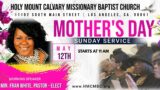 May 12, 2024: Sunday Morning Worship (Mother's Day)
