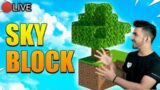 Minecraft Sky Block live in servers #minecraft #herobrine #live #shortlive
