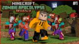 Minecraft Zombie Apocalypse | S2 | #1 | THE COSMIC BOY