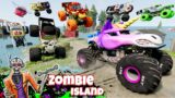 Monster Jam INSANE Zombie Island Adventure 3 | Racing, Freestyle, and High Speed Jumps