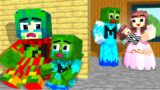 Monster School : Zombie x Squid Game DAD HAS A NEW FAMILY – Minecraft Animation