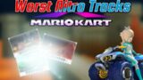 My Least Favorite Nitro Tracks From Each Mario Kart Game.