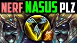 NASUS IS A MONSTER NOW (DON'T DIE HIT 6 WIN…) How to Play Nasus Top & CARRY Season 14