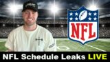 NFL Schedule Leaks LIVE