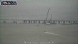 One vehicle at a time allowed on Pelican Island Causeway Bridge to evacuate after barge strike