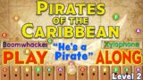 Pirates of the Caribbean "He's a Pirate" – Boomwhacker Xylophone Play Along Level 2