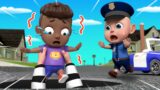 Policeman To The Rescue! Baby Police Officer Song | More Rosoo Nursery Rhymes & Kids Songs