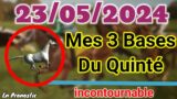 Pronostics PMU Mes 3 bases incontournable JEUDI 23 MARS 2024 PARIS-LONGCHAMP