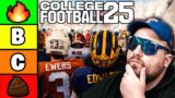 Ranking EVERY College Football 25 Team for Dynasty Mode