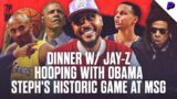 Shadow Boxing Muhammad Ali, Lunch with Jay-Z, Melo Hooping Against Obama & More ft. G-Eazy