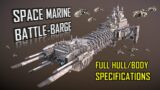 Space Marine Battle Barge – Design, Weapons, Tech Explained