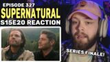 Supernatural "CARRY ON" SERIES FINALE REACTION