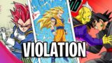 THE CRAZIEST DRAGON BALL Z VIOLATIONS EVER!!