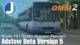 The B10BLE in Adstow | OMSI 2 | The Adstow Project | NEW Route 19