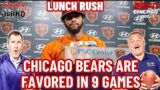 The Chicago Bears are Favored in 9 Games and Other Schedule Highlights | The Lunch Rush