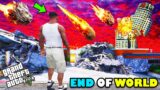 The END OF THE WORLD Happened in GTA 5 | SHINCHAN and CHOP