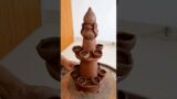 The Expert Guide to Crafting Indian Terracotta Unique Large Lamp #shorts #indianpottery #claydiya