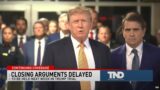 Trump trial closing arguments to be held next week