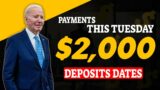 Tuesday: Mail Out Payments! $2,000 Stimulus Checks Deposit Dates For Social Security SSI SSDI VA