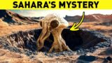 Unexplained! Enigmatic Shape Emerges from the Shifting Sands of the Sahara