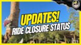 Updates! Closed Rides Info ~ Islands of Adventure and Universal Studios