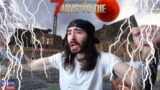 WE HAVE ELECTRICITY AND TWO BLOOD MOONS!! | 7 Days to Die Ep8