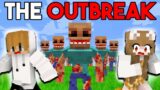 We Saved an Island on a ZOMBIE.EXE OUTBREAK in Minecraft (Tagalog)