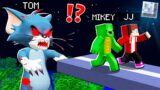 Why Creepy TOM Cat BECAME TITAN and ATTACK JJ and MIKEY ? – in Minecraft Maizen