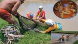 banjara tribal peoples fishing & coocking in village|fishing videos|village style fish curry cooking