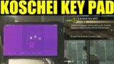 how to "unlock the keypad locked room in the koschei complex alpha cluster with r4d detector" DMZ