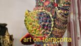 terracotta art  #shortsfeed #terracotta #decoration #peacock #trending #art#decor #decorationideas