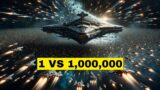 1 Human Battleship vs 1,000,000 Alien Spaceships | Sci-Fi Story | HFY