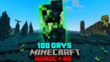 100 Days in an Evolved Sculk Apocalypse in Hardcore Minecraft