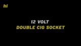 12 Volt Double CIG Socket | Hidrive Service Body Accessory