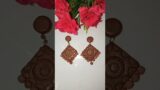 Terracotta clay jewel's making #thanjavurselvichannel1866