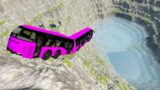 BeamNG.Drive – Leap Of Death Car Jumps and Falls Crashes