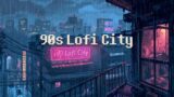 90's city night – lofi music, rainy lofi hip hop [ chill beats to relax / study to ]